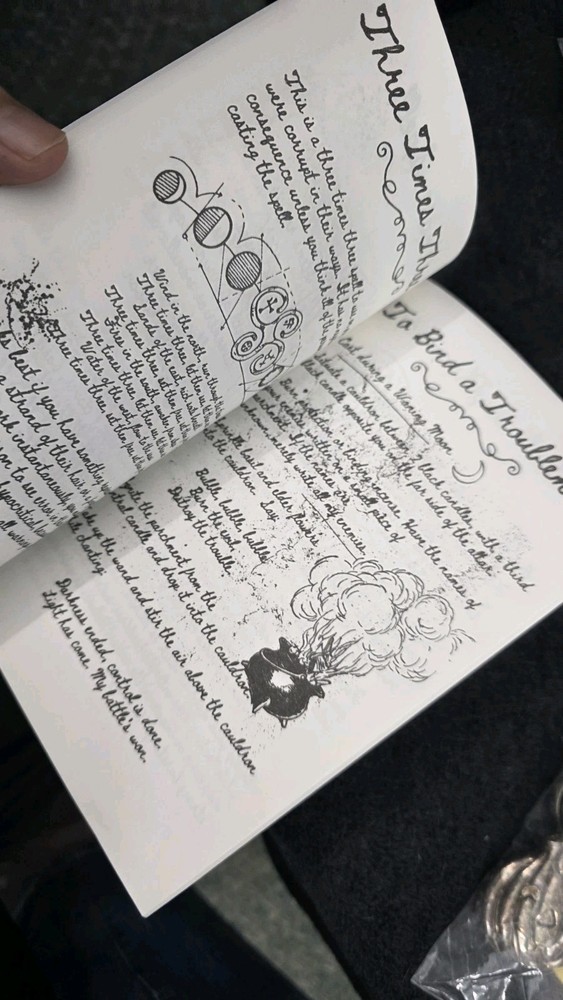Old Witch Spells Book - New
