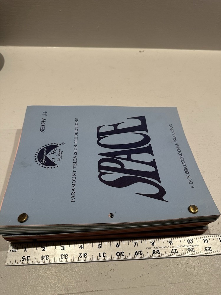 SPACE Paramount Television Productions Scripts — (Shows #2, #3, and #4) 1984