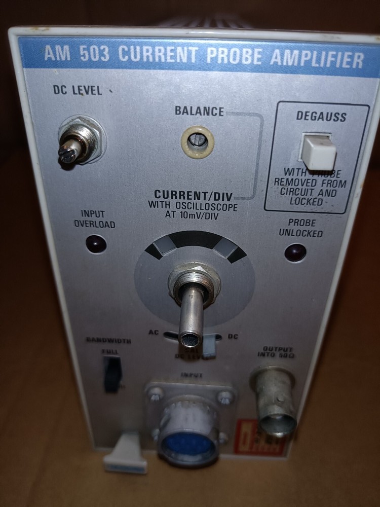 Tektronix AM503 Current Probe Amplifier AM503