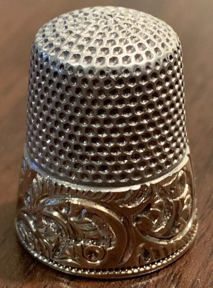 Sterling & 14K Gold Ketchum & McDougal Thimble