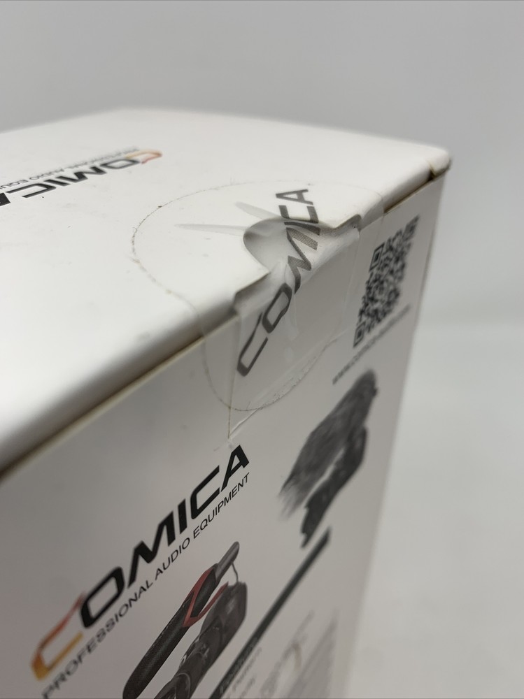 Comica PRO Cardioid Directional Camera Microphone RED