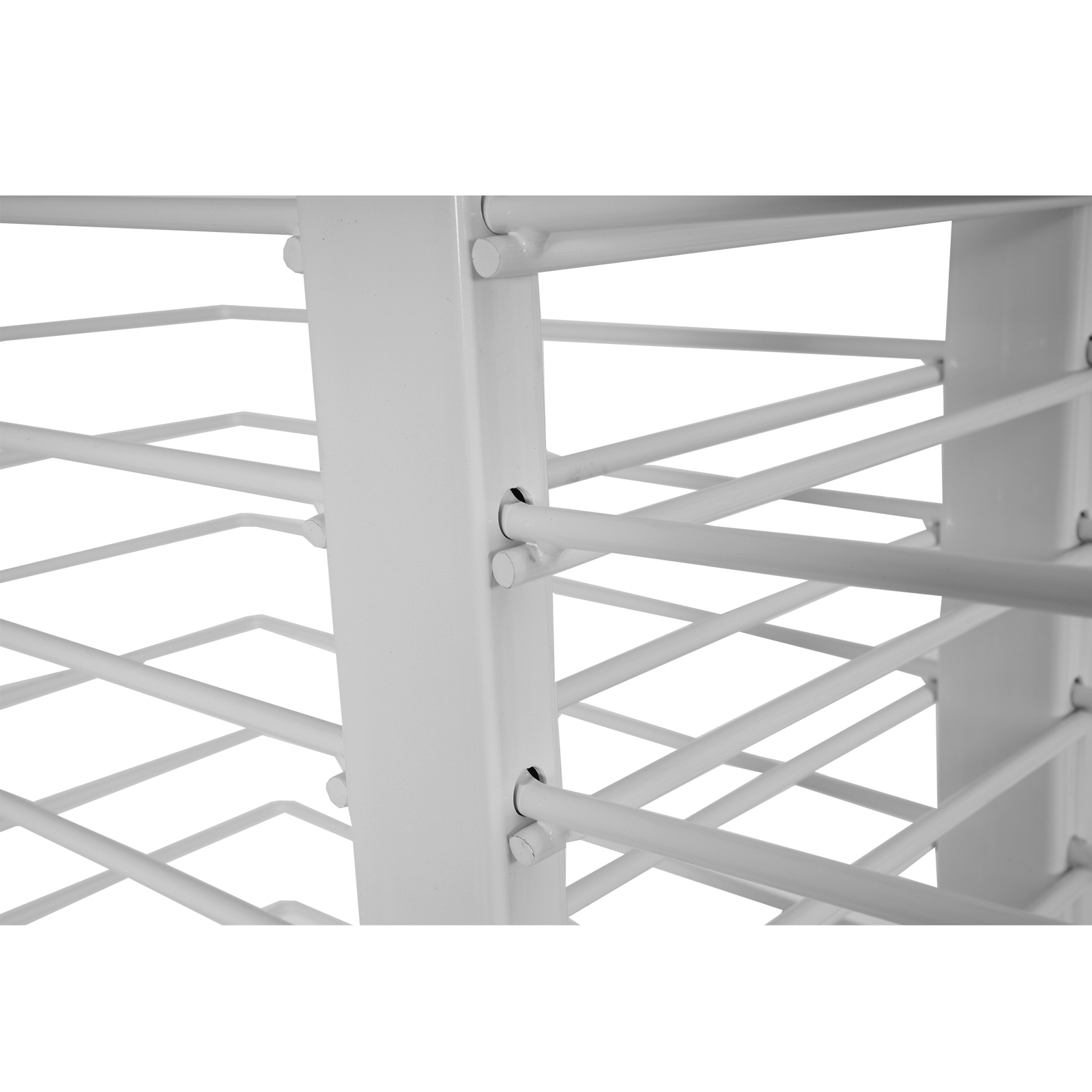 50 shelves Powder Coated Drying Rack 4 Wheels For cabinets/Shelves/Paint Shops