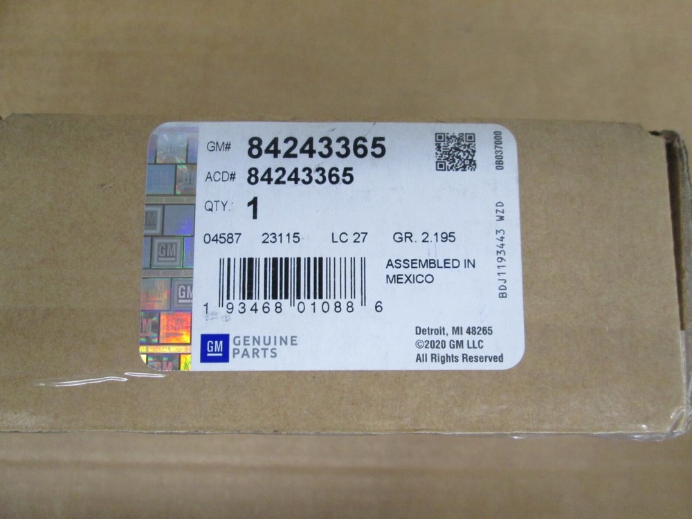 Genuine GM Parking Assist Control Module 84243365