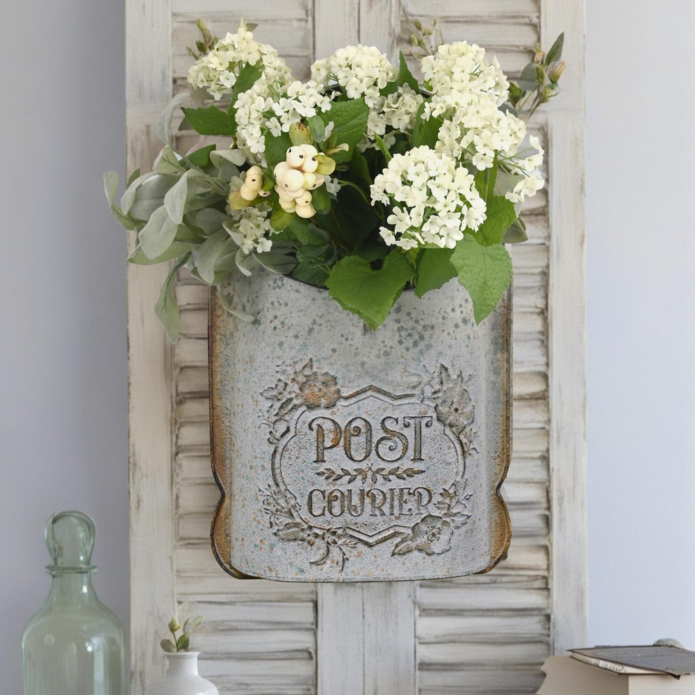 Vintage Mailboxes Wall Mount Rustic Mailboxes for Home Outside Wall Decor