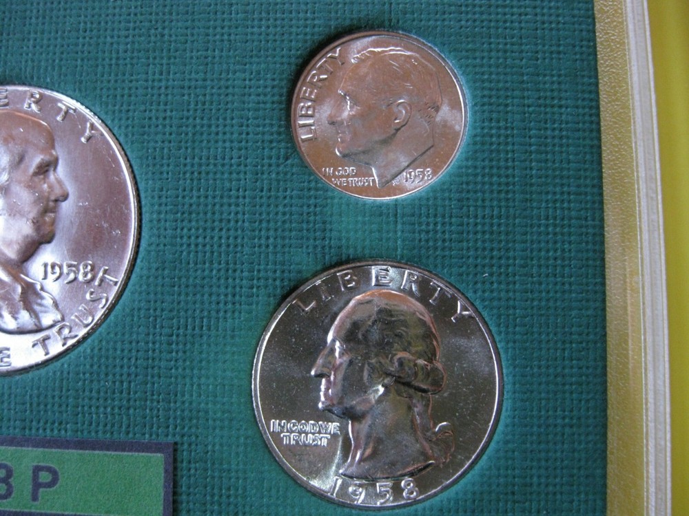 1958 P US Mint Set Brilliant Uncirculated!