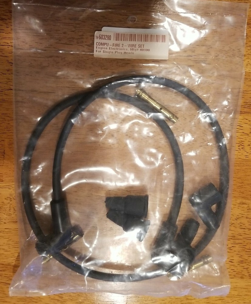 COMPU-FIRE 2-WIRE SET #40100 for single plug heads