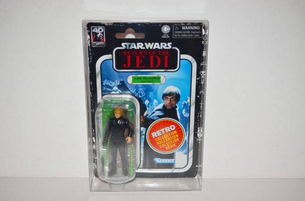 Star Wars Retro Kenner 3.75" Figures Plastic Protective Cases Display Storage
