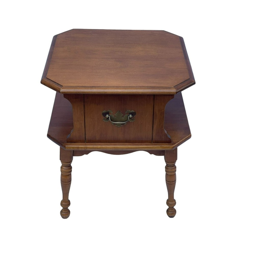 Heywood Wakefield Side Table Mid Century Side Table