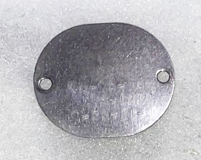 WWII Single USN Donald Furman T-44 Dog Tag