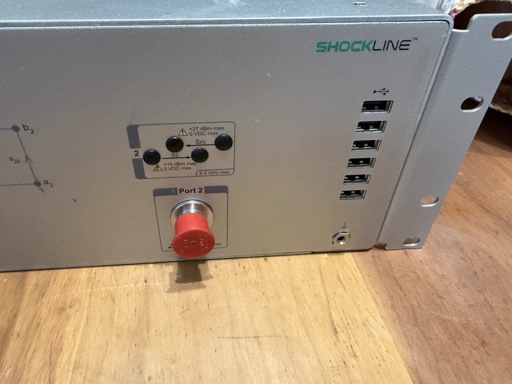 Anritsu MS46522B Shockline 8.5 GHz Vector Network Analyzer, 2 port