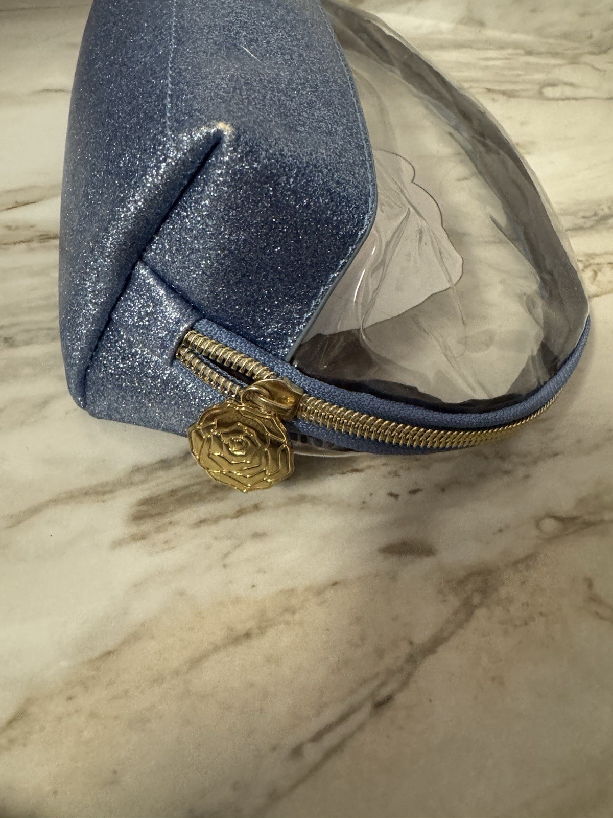 Disney Danielle Nicole Beauty & The Beast Cosmetic Bag Makeup Pouch 3 Piece Set