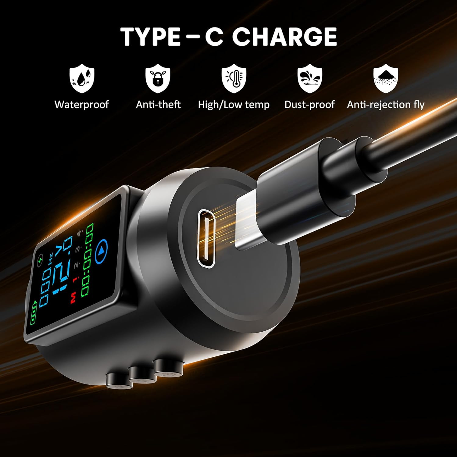 Tattoo Kit Wireless Tattoo Machine Pen Kit with 2Pcs 1600mAh Replaceable