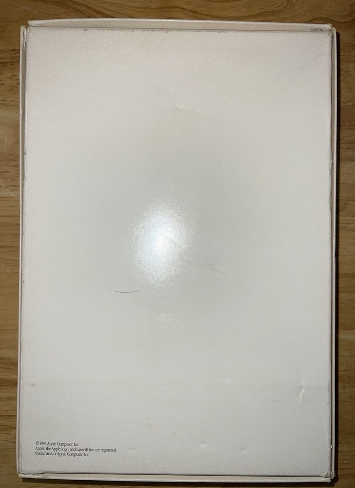 1988 Apple LaserWriter II NT/NTX Printer Accessory Kit Box Manual +Inserts NICE!