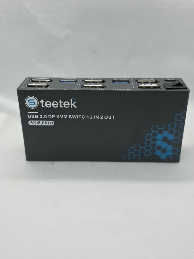 Steetek USB 3.0 KVM Switch 2 Port