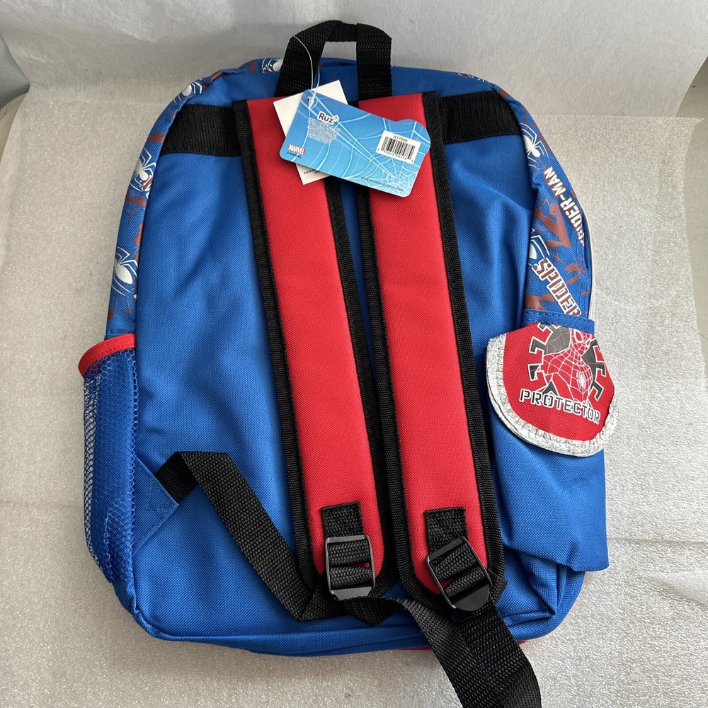 Ruz Marvel Spider-Man Large 3-D EVA Molded 16 Inch Backpack