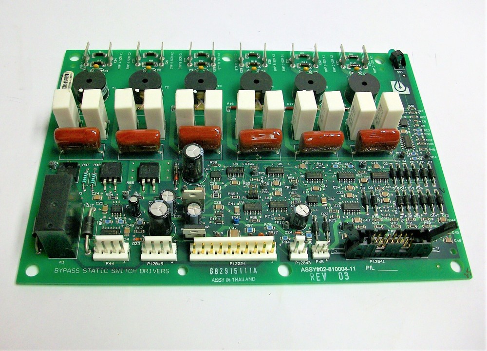 Liebert 02-810004-11 REV 03 Bypass Static Switch Driver Board