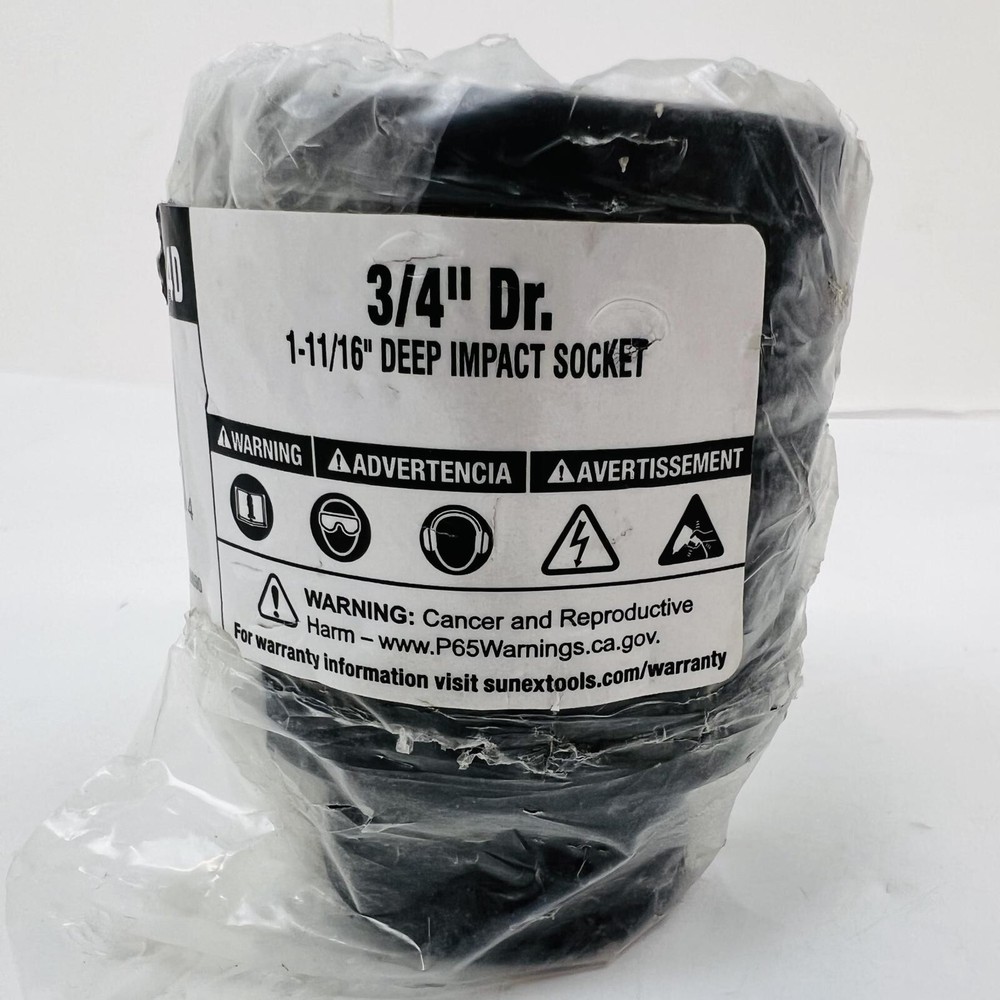 Sunex 454D 3/4" Dr. 1-11-16" Deep Impact Socket