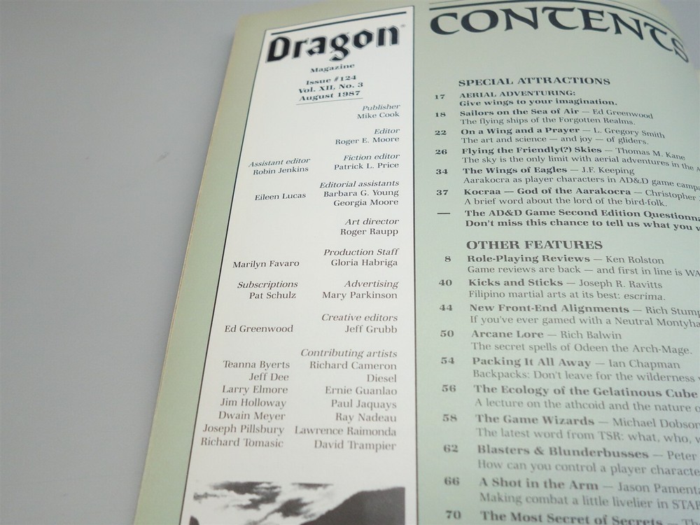 Dragon Magazine: Issue # 129 (TSR)
