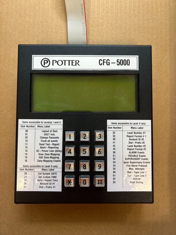 Potter CFG-5000 Dact Configuration Tool