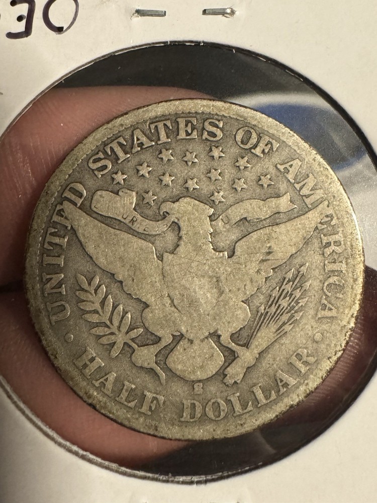 1904-S Barber Silver Half Dollar G/VG
