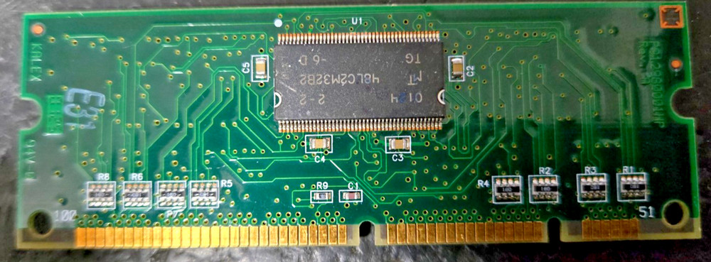 HP 36596DB BarCodes & More #C056 Barcode Font DIMM Printer Memory untested pull