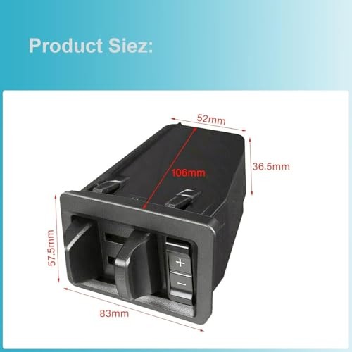 in-Dash Trailer Brake Controller Control Module Compatible with F-150 2015