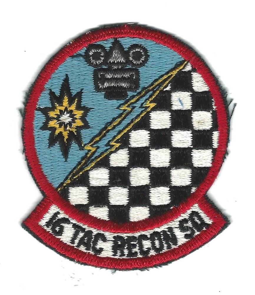 1970s-80's 16th TAC RECON SQUADRON patch