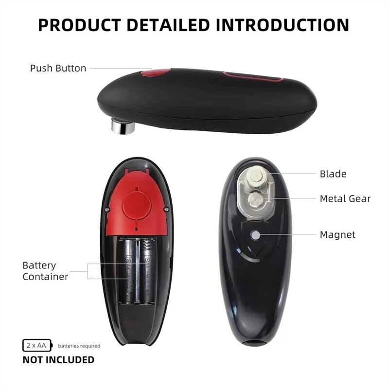 New Automatic Can/Jar lid Opener ABS