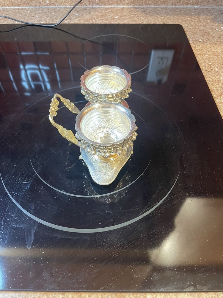 silver decorative holders