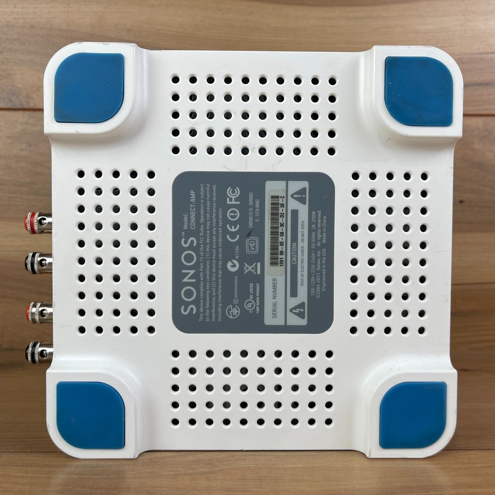 Sonos Connect Amp Wireless Bluetooth Alexa-Enabled Music Streaming Amplifier