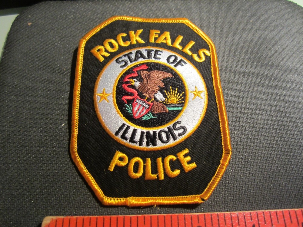 ROCK FALLS IL POLICE PATCH