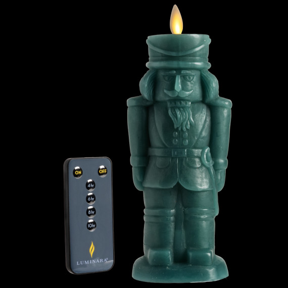 Luminara 8" Flameless Nutcracker Figural
