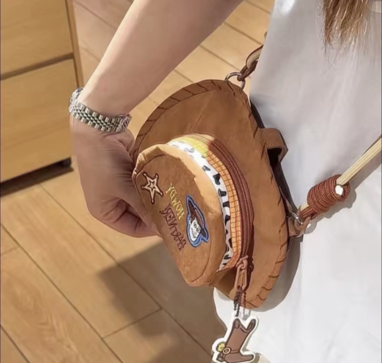 Disney Crossbody Bag Toy Story Woody Cute Crossbody Bag