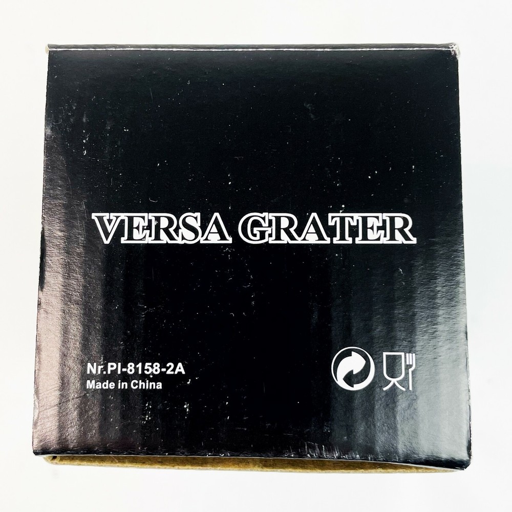 Versa Grater Grinder Kitchen Tool Candy Nuts Cheese Cookie Cracker Crumbs