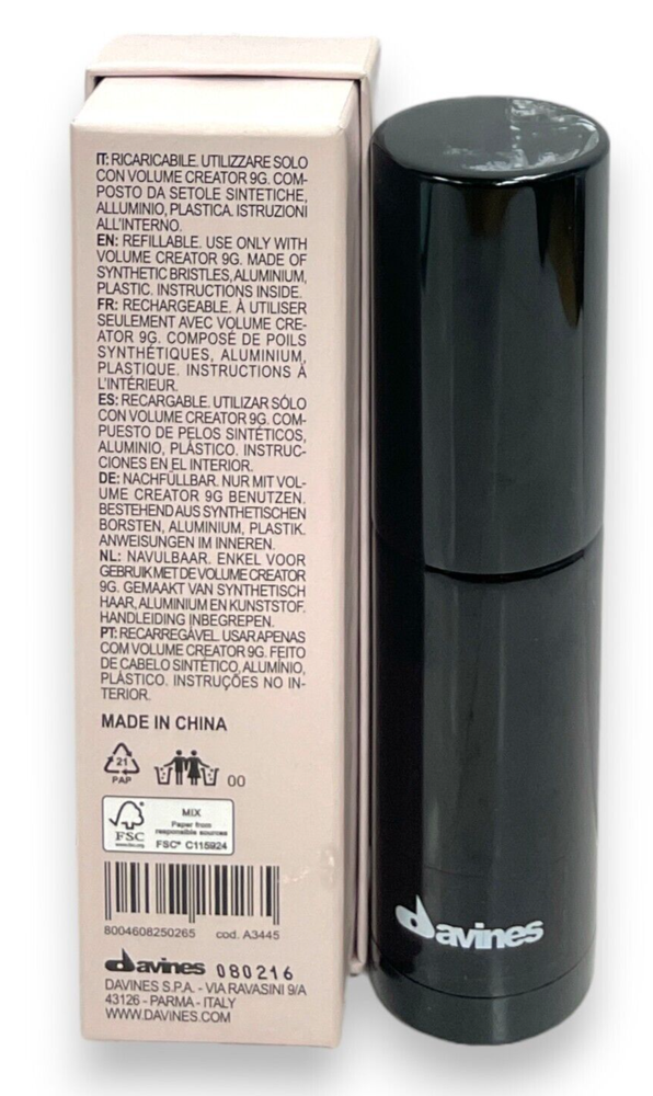 Angelo Seminara Volume Creator Brush Refillable Applicator Brush, New