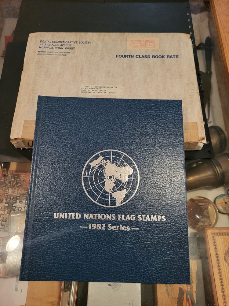 1982 Series Flag Stamp FDC's - Single Stamp - Postal Commemorative Society