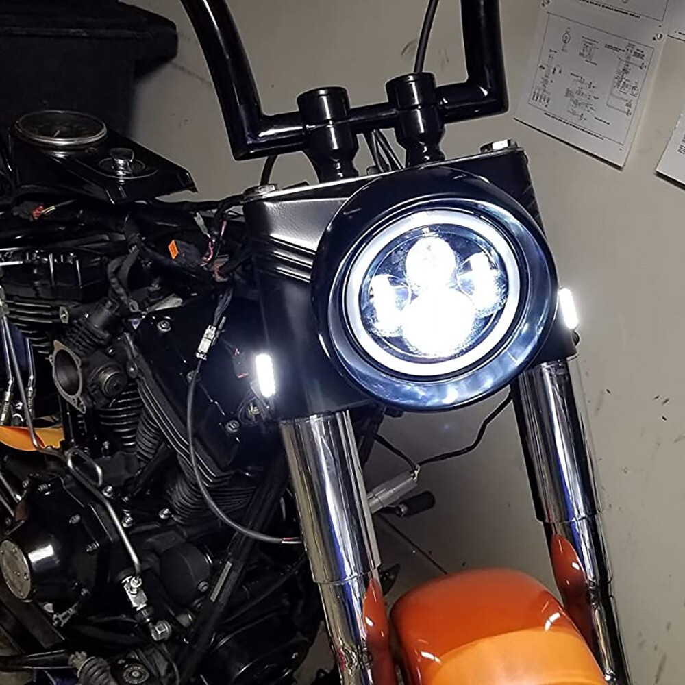 Motorcycle LED Turn Signal Sequential Indicator Mini Blinker Flowing Light Lamp