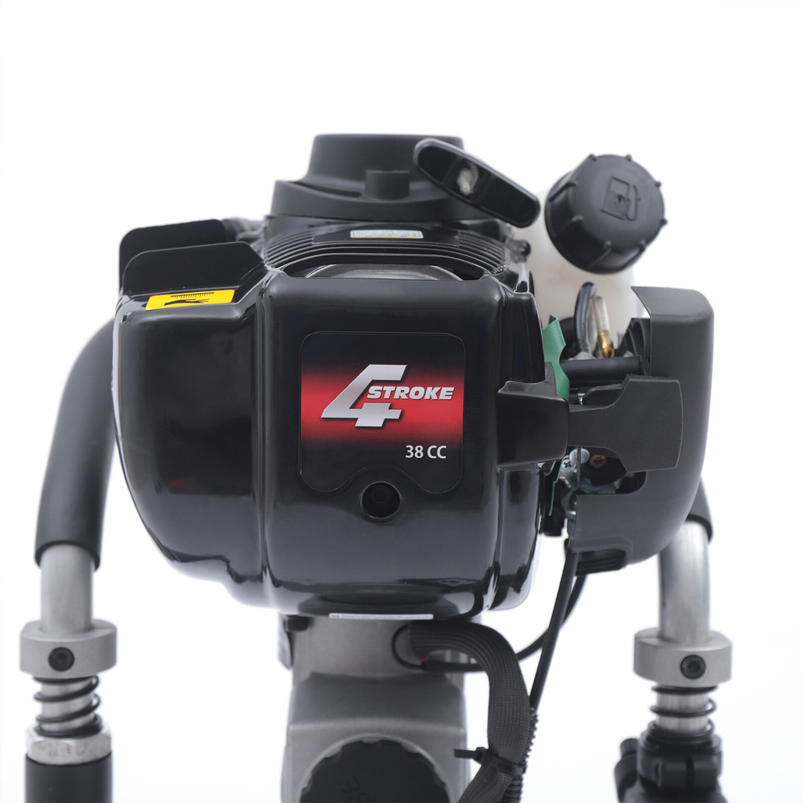 4 Stroke Gas Powered Fence Pile Driver T-Post Push Gasoline Engine Heavy Duty