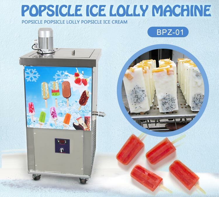 Kolice Commercial Single Mold set ice pop Machine,ice popsicles Making Machine