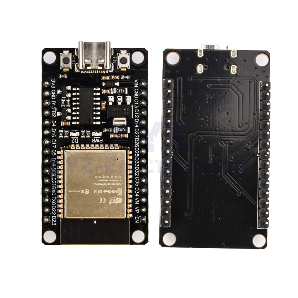 2PCS ESP32 Module Type C CH340C Development Board Dual Core WiFi Bluetooth
