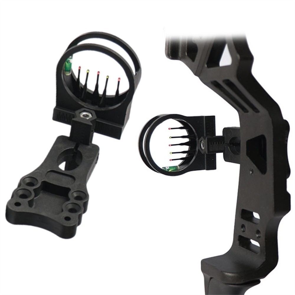 Advanced Composite Sight for Recurve Bow 5 Pin Design Improved Stability