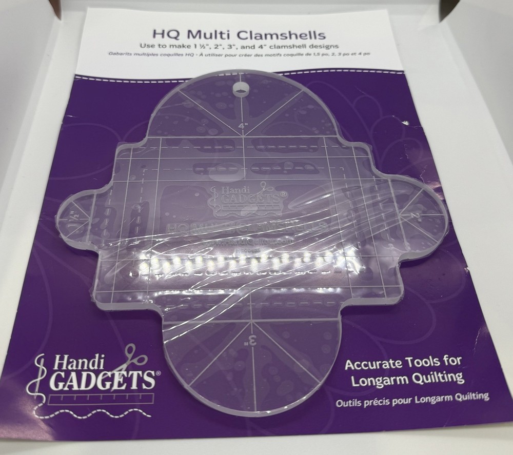 Handi Gadgets Quilting Ruler Lot 3 total