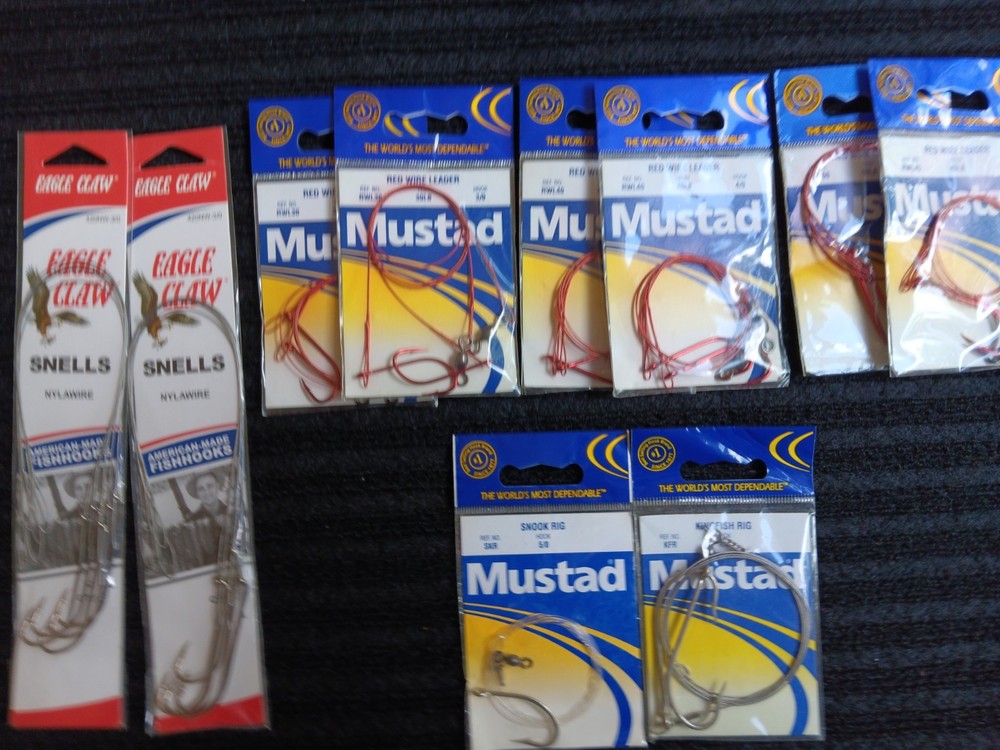 10 Pks. Assorted Fishing Rigs