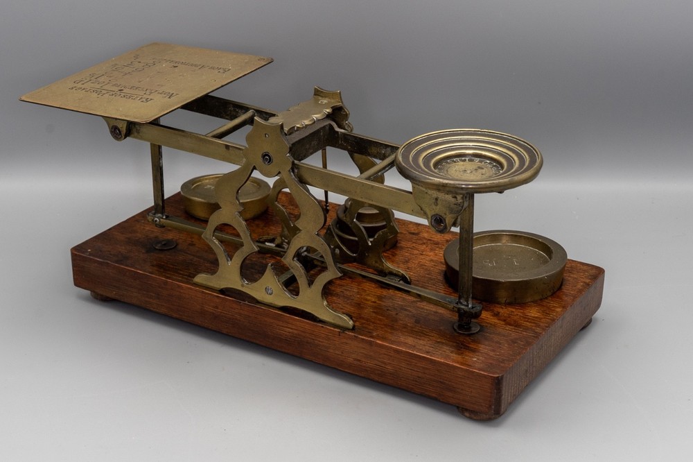 Victorian Postal Scales by Samson Mordan & Co