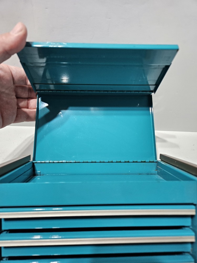 Snap-on Tools TEAL Micro Mini Tool Box Top Chest