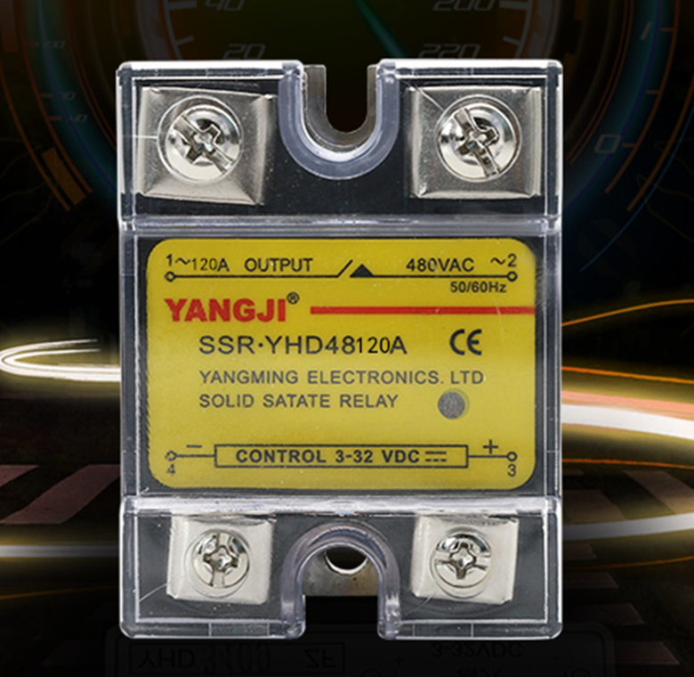 Single-phase SSR DC controlled AC DC-AC solid state relay YHD48120A