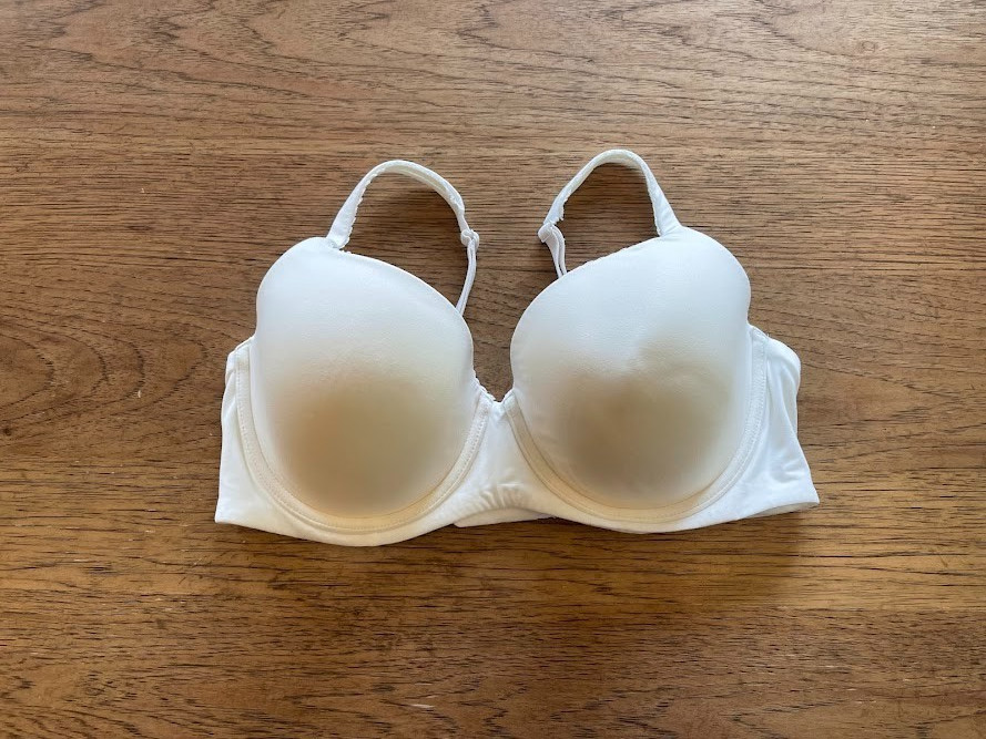 Victoria's Secret White 40D Body By Victoria Lightly Lined Demi Bra VS!!