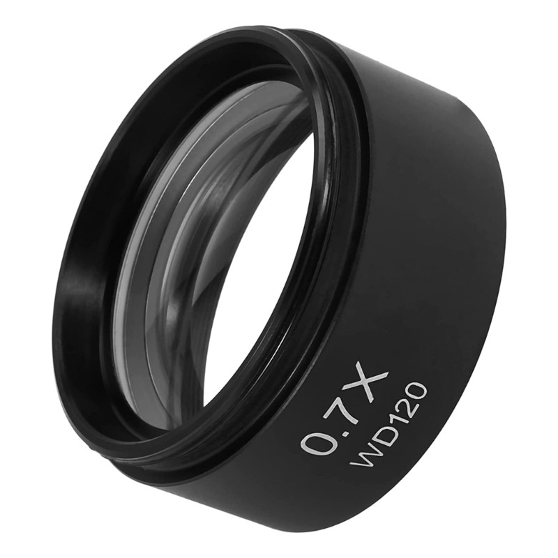 Microscope Accessory 0.7X Trinocular Stereo Microscope Auxiliary Objective Lens