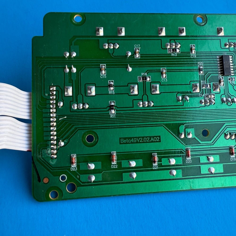 Nektar Impact LX49+ MIDI Controller Keyboard Part: Encoder Pot Knob Control PCB