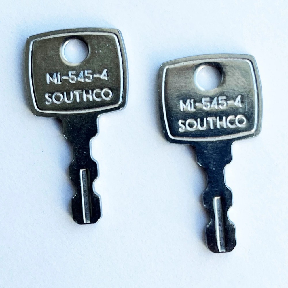 Southco M1-545-4 Key for Push Locks, Compression Locks